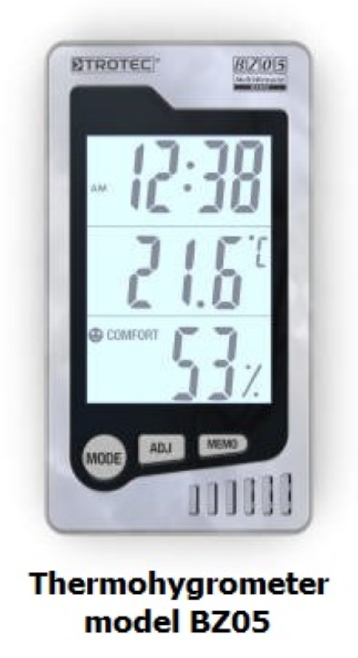 bimetal KOCH Minimum Maximum Thermometer with Hygrometer 