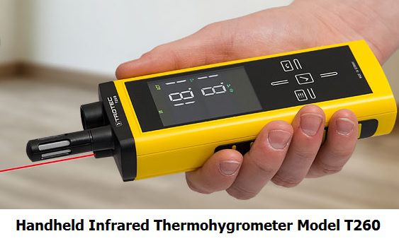 handheld-Infrared-Thermohygrometer-model-T260