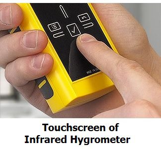 touchscreen-control-of-IR-Hygrometer